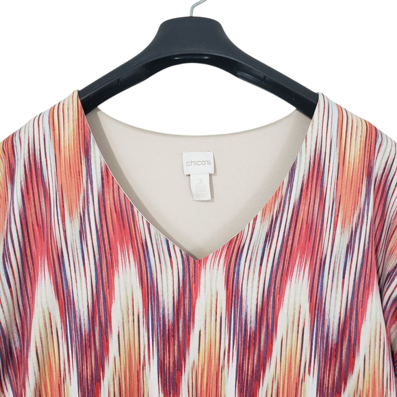 Chico's Geometric Print Dress - Picture 4 of 13